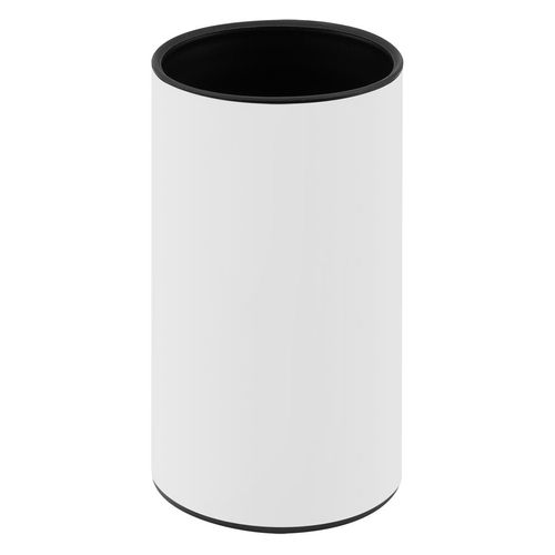 Porta Cepillo Round Para Baño - Acero