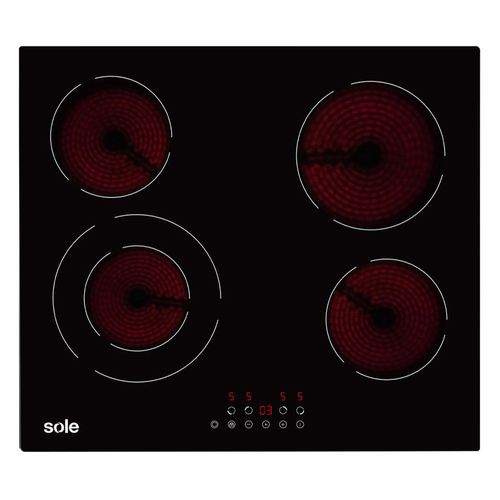 Cocina Sole Gas Emp Vitroceramica 60Cm 4H 071 Solco071
