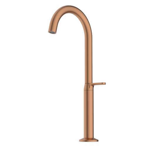 Llave Design Para Lavatorio Pico Alto - Oro Rosa