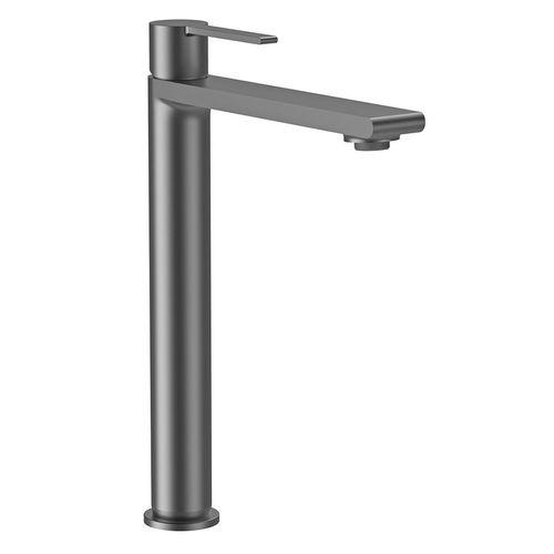 Monocomando Elegant Pico Alto Para Lavatorio - Gris