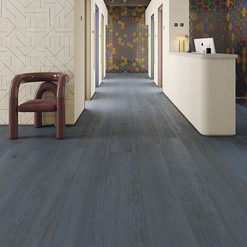Porcelanato Lignum Azul Mate - 26X180 cm - 0.93 m2