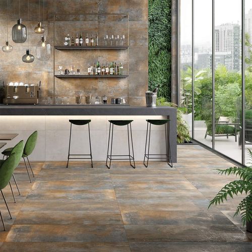 Porcelanato Universe Oxido Brillante - 60X120 cm - 1.44 m2