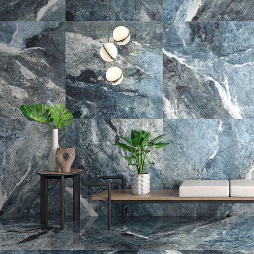 Porcelanato Amazona Azul Pulido - 60X120 cm - 1.44 m2