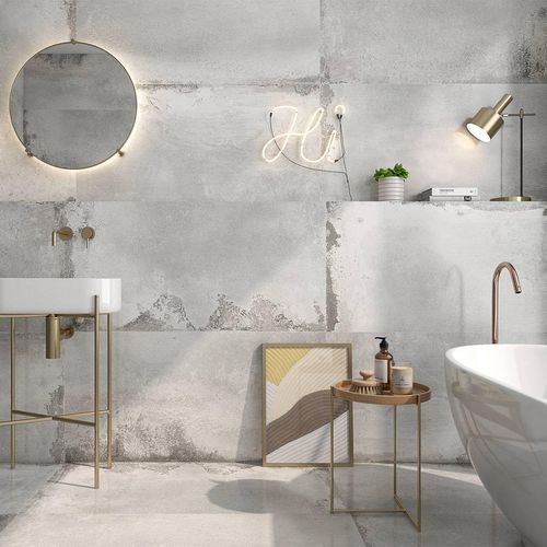 Porcelanato Galio Blanco Brillante - 60X120 cm - 1.44 m2
