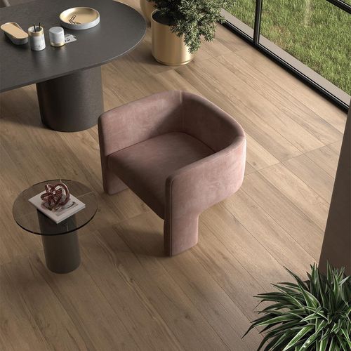 Porcelanato Dama Beige Oscuro Natural - 20x150 cm - 2.10 m2
