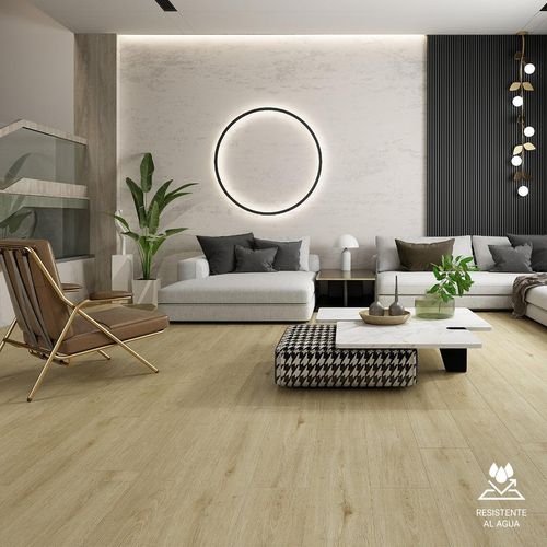 Piso SPC Maple Beige Oscuro - 18.1X121 cm - 2.65 m2