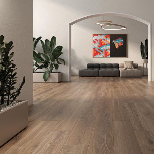 Porcelanato Borneo Marrón Mate - 20X120 cm - 1.68 m2