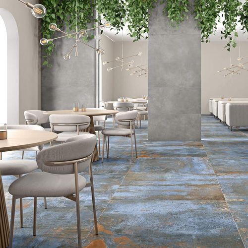 Porcelanato Navarti Oxyde Bleu Mate 60X60 Caja 1.44 M2