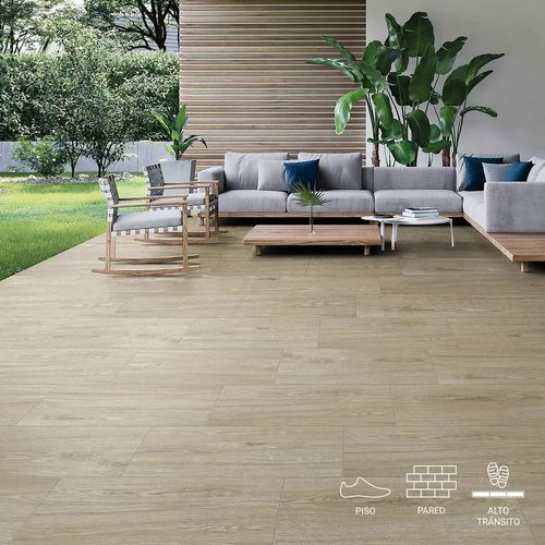 Piso Larice II MAD Greige Mate - 30 x 60 cm - 1.80 m2