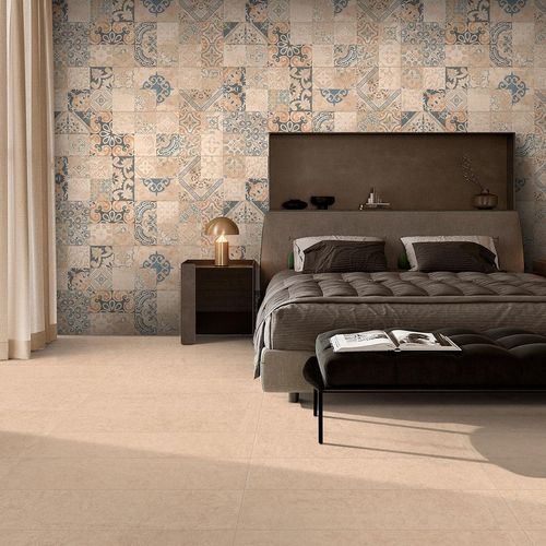 Porcelanato Cassinelli Design Fresco Beige Deco Carving Rect.Dest.(Solo Pared) 30X120 Caja 1.44 M2