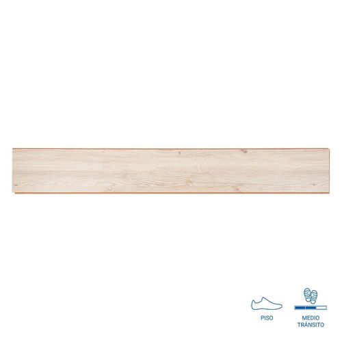Piso Laminado Studio Miami AC4 Marrón Mate - 18.7X134 cm - 2.25 m2