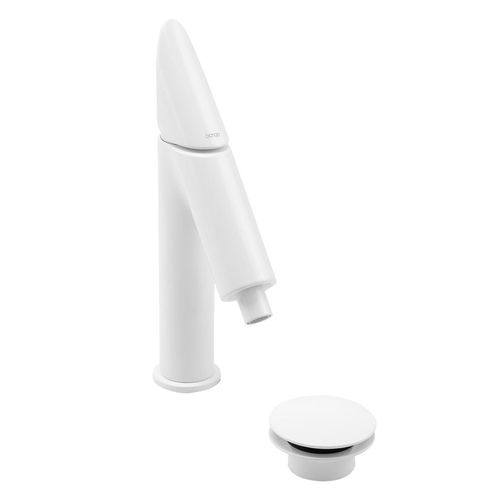 Monocomando Minione Para Lavatorio - Blanco