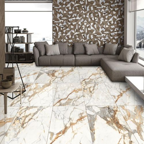 Porcelanato Cassinelli Design Marina White Gold Pulido Rect. Dest. 60X120 Caja 1.44 M2