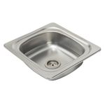 Lavadero Satin Para Sobreponer - Acero-1758002770504
