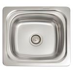 Lavadero Satin Para Sobreponer - Acero-1758002830615