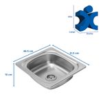 Lavadero Satin Para Sobreponer - Acero-1758002828200