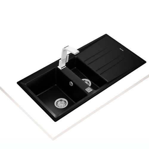 Lavadero Stone 60 BTG Para Encimera - Negro