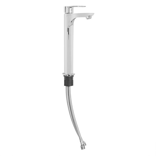 Monocomando Glamour Para Bowl Alto - Plateado