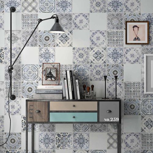 Porcelanato Marais Multicolor Mate - 22.3X22.3 cm - 1.00 m2