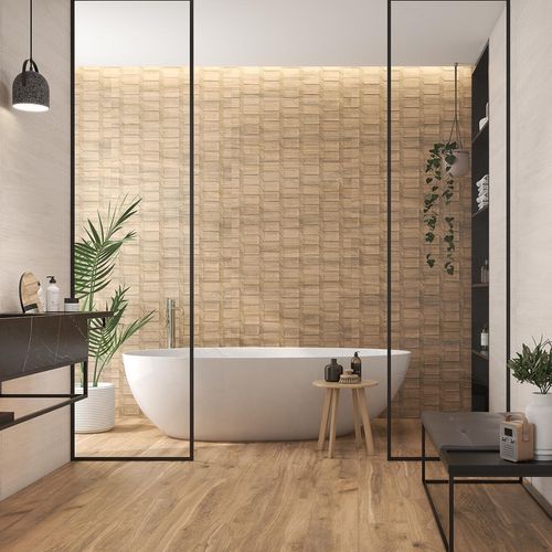 Mayólica Mayari Concept Moving Marrón Mate - 30X90 cm - 1.08 m2