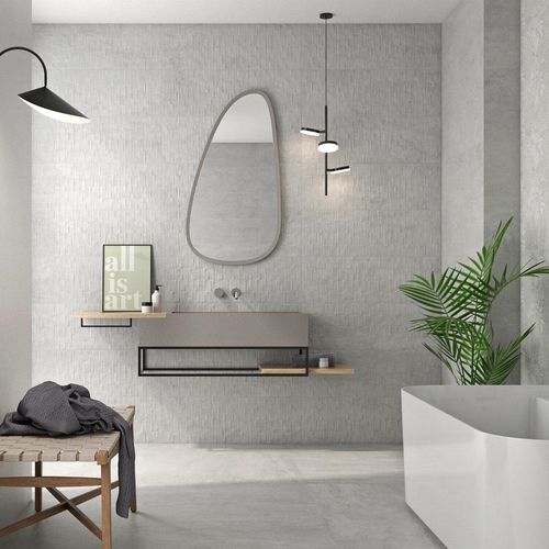 Mayólica Argon Perla Mate - 30X90 cm - 1.35 m2