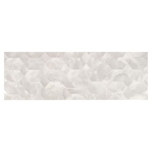 Mayólica Onyx Sky Hexa Blanco Brillante - 30X90 cm - 1.08 m2