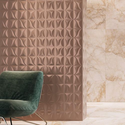 Mayólica Vivaz Steel Gold Mate Rectificado - 58.4 x 58.4 cm - 1.70 m2