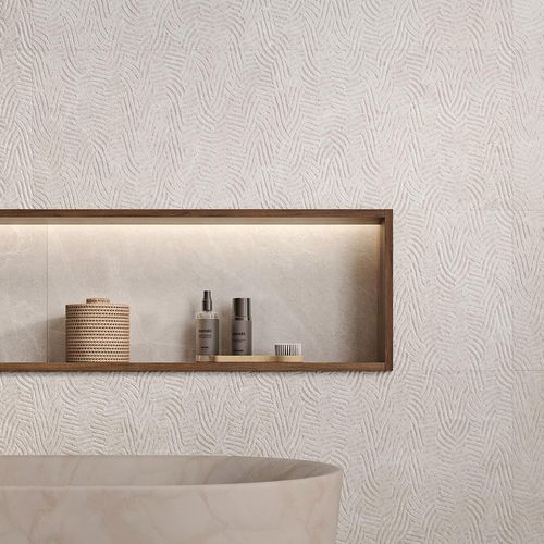 Mayólica Masaya Art Beige Mate - 40X120 cm - 1.44 m2