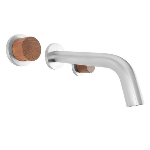 Mezcladora Tzozowood Para Lavatorio - Plateado