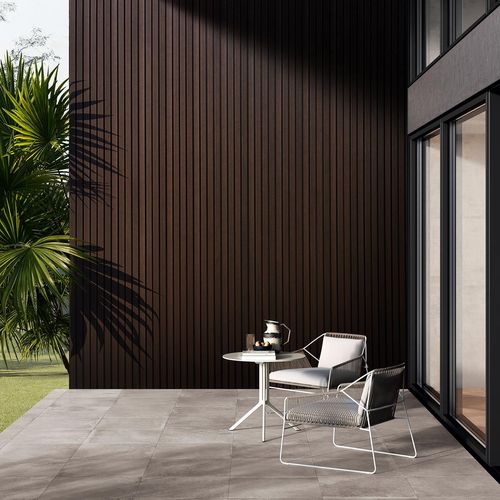 Wall Panel Exterior Rose Wood Marrón Oscuro - 21.9X290 cm