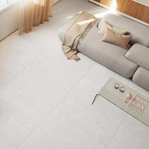 Porcelanato Batela Bianco Mate Rect. Dest. - 60x60 cm - 1.44 m2
