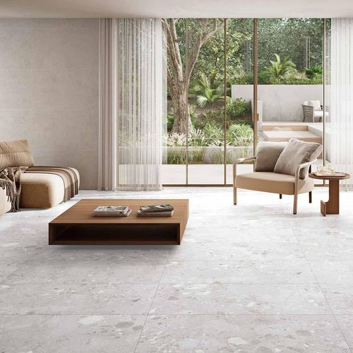 Porcelanato Ura White Mate Rect. Dest. - 60x120 cm - 1.44 m2