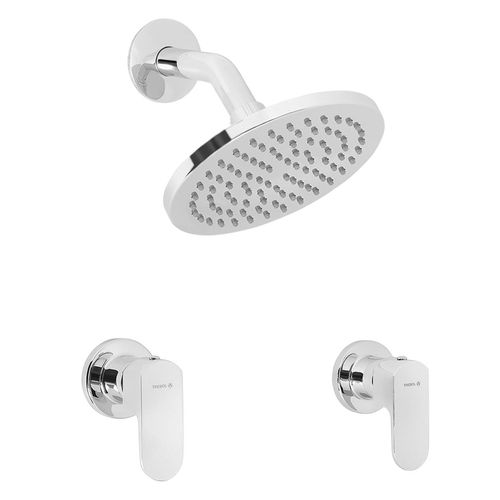 Mezcladora Trebol Oxford De Ducha De Empot. De 8' C/Salida Minimalista Cr.