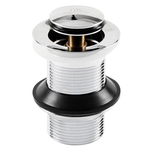 Desague Noken Hotels Pulsador Clicker Cromo S/ Rebose