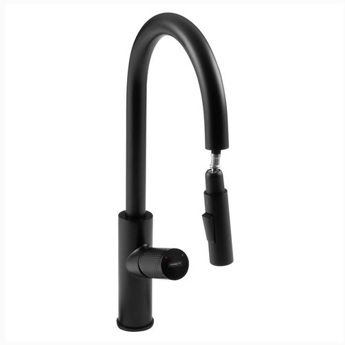 Monocomando Ferretti Eos Cocina 2 Funciones Al Mueble C/ Pico Extraible Plus