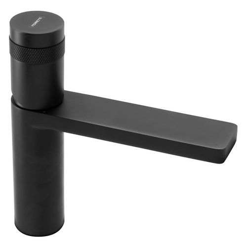 Monocomando Ferretti Eos Negro P/Lavatorio Bajo Al Mueble Plus