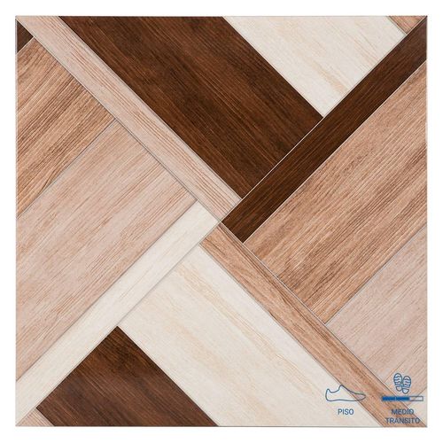 Piso Celima Austin Madera Natural 60 X 60 Caja De 1.80 M2 C.Ext