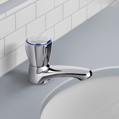 Llave Italgrif Baru De Lavatorio En Bronce Cromado