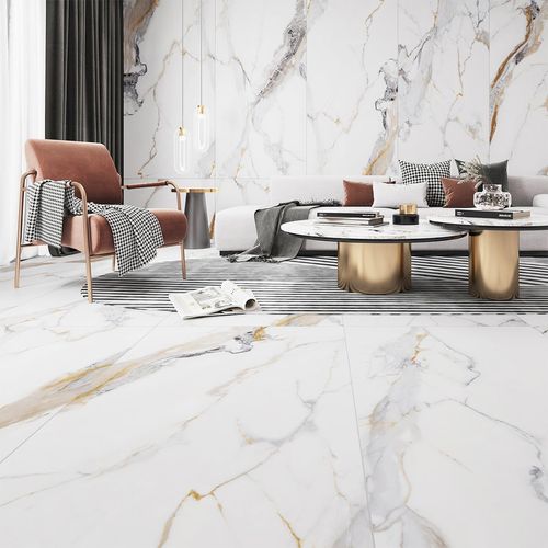 Porcelanato Cassinelli Design Opulen White Mate Rect. 75X150 Caja 2.25 M2