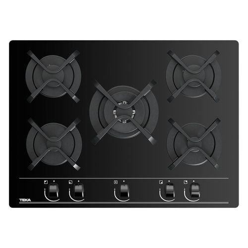 Cocina Teka Encimera A Gas Gbc 75030 Kbb Vid Templado 5Q Par Hi Fun 70 Cm