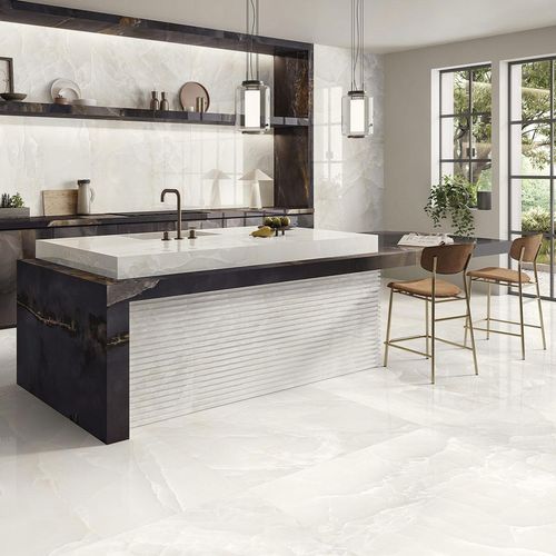 Porcelanato Emil Ceramica Tele Di Marmo Onyx Ivory Brill (6.5 Mm) Rect.Dest 120X278 Cj 3.33 M2 (Mrf)