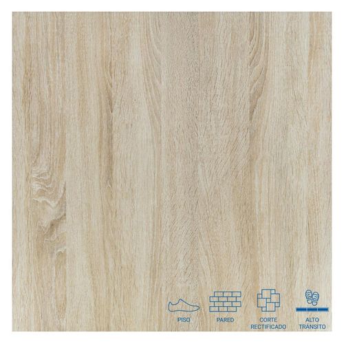 Porcelanato Celima Cerezo Madera Beige Rf (Nac) 60X60 Caja De 1.44 M2 C.Ext