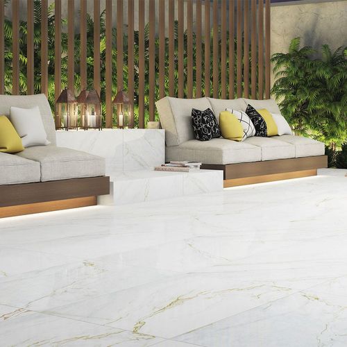 Porcelanato Villagres Marmo Doro Blanco Mate Rect. 63X108 Caja 2.03 M2