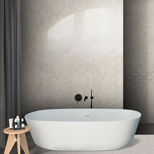 Mayolica Cassinelli Design Lista Nest White Mate Rect. 30X90 Caja 1.08 M2