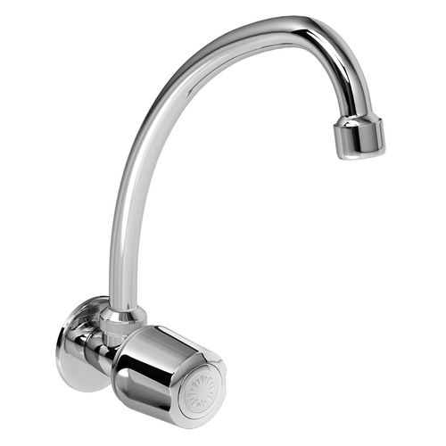 Llave Italgrif Cancun Cromo-Pesada-P/Giratorio 5/8' -Lavadero