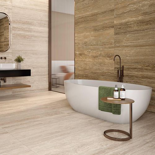 Porcelanato Geotiles Marvet Supreme Dark Brown Digital Structure Mate Rect. Dest. 60X120 Cja 1.44 M2