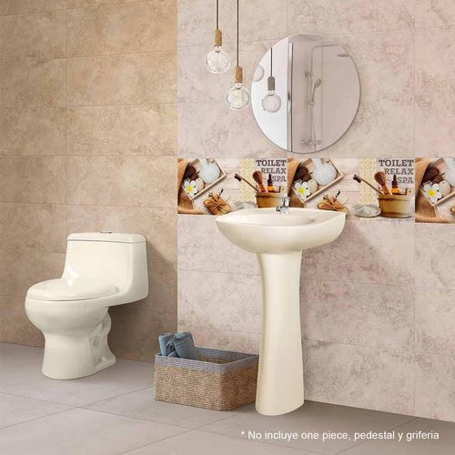 Lavatorio Trebol Mancora Bone Std.