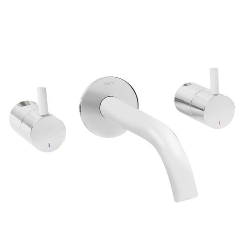 Mezcladora Ferretti Plus Verona Cromo De 8' A La Pared P/Lavatorio