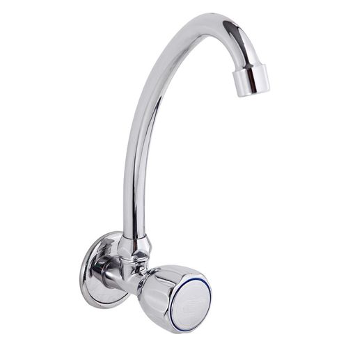 Llave Italgrif Vallarta Cromo A La Pared P/Lavadero