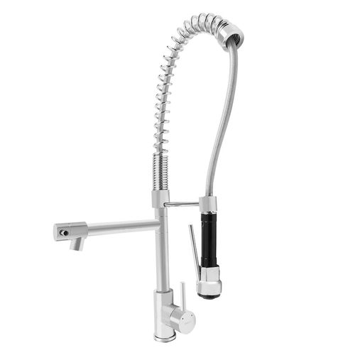 Mezcladora Ferretti Holland Plus Monocomando De Cocina Multifunciã“N Al Mueble Pico Extraible